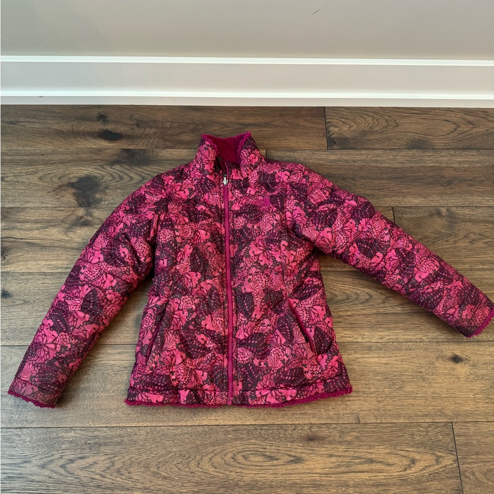 The North Face Girls Mossbud Winter Jacket M 10/12